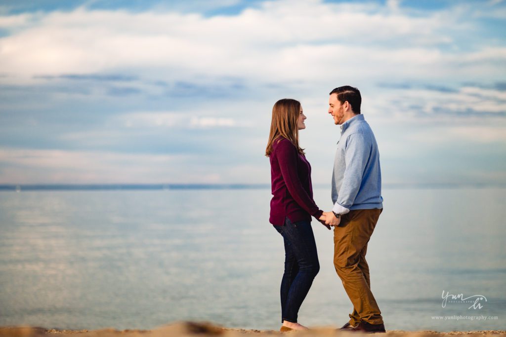 Engagement Session at Sunken Meadow State Park-Long Island Wedding Photographer-Yun Li Photography