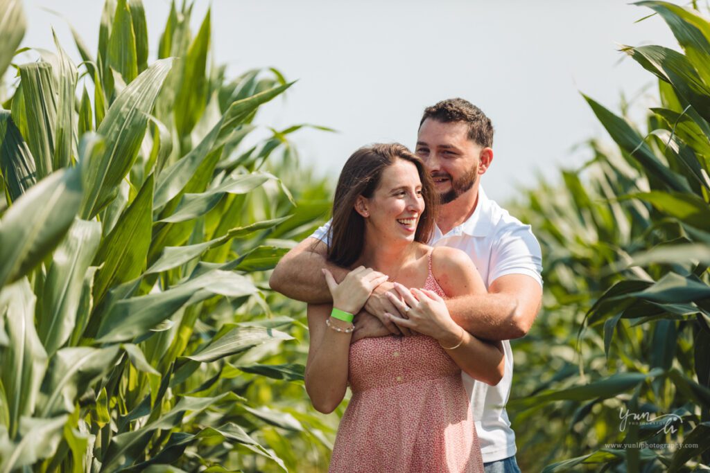 Surprise Marriage Proposal Engagement Pictures at Waterdrinker Farm - Long Island Wedding Photographer