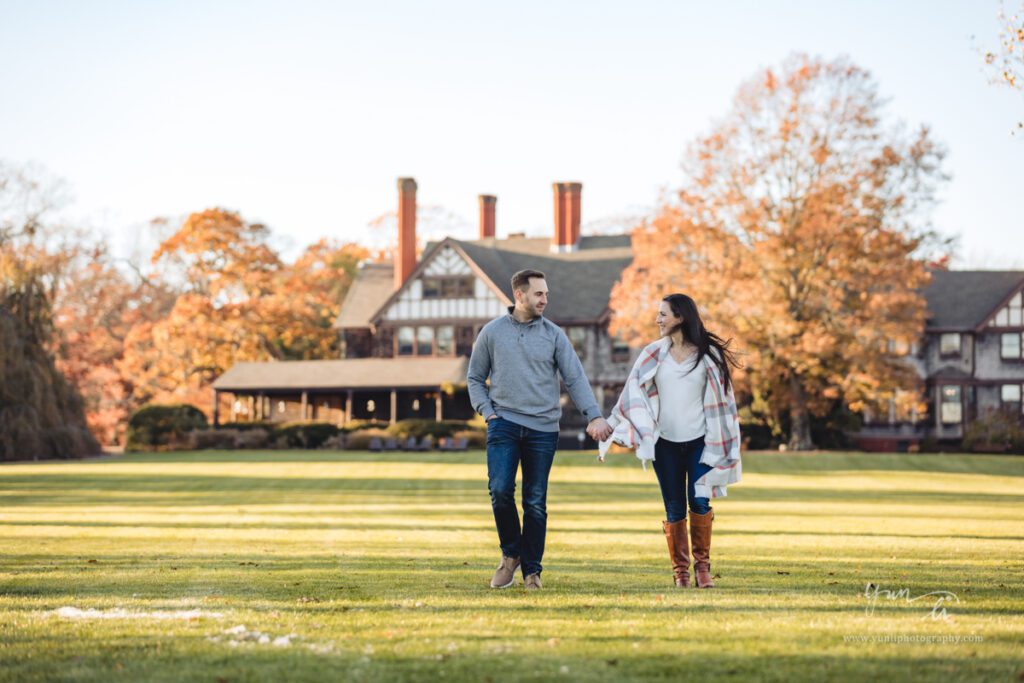 Engagement Pictures at Bayard Cutting Arboretum-Long Island Wedding Photographer-Yun Li Photography