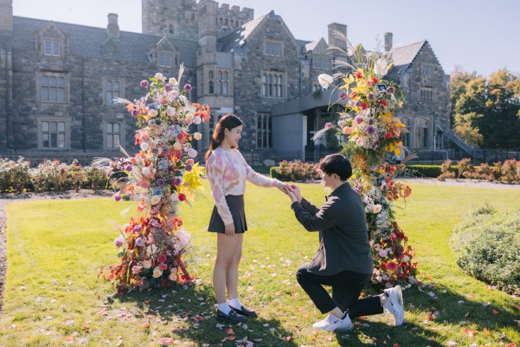 Surprise Marriage Proposal Engagement at Sand's Point Preserve - Long Island Wedding Photographer