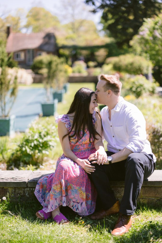 Surprise proposal engagement pictures at Planting Fields Arboretum - Long Island Wedding Photographer - Yun Li Photography