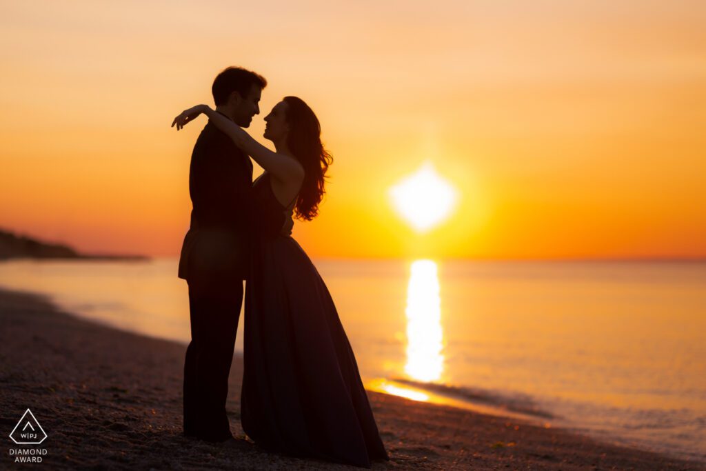 Engagement Picture at Sunken Meadow State Park - Long Island Wedding Photographer