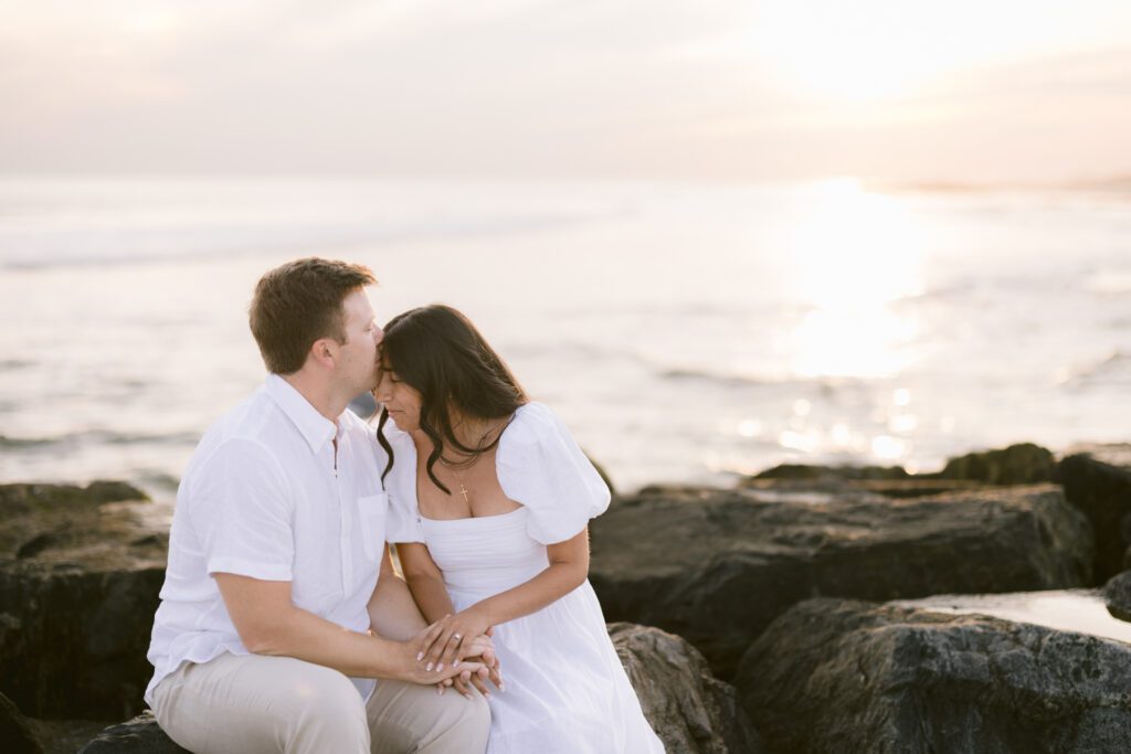 Engagement Picture at Long Beach New York - Long Island Wedding Photographer