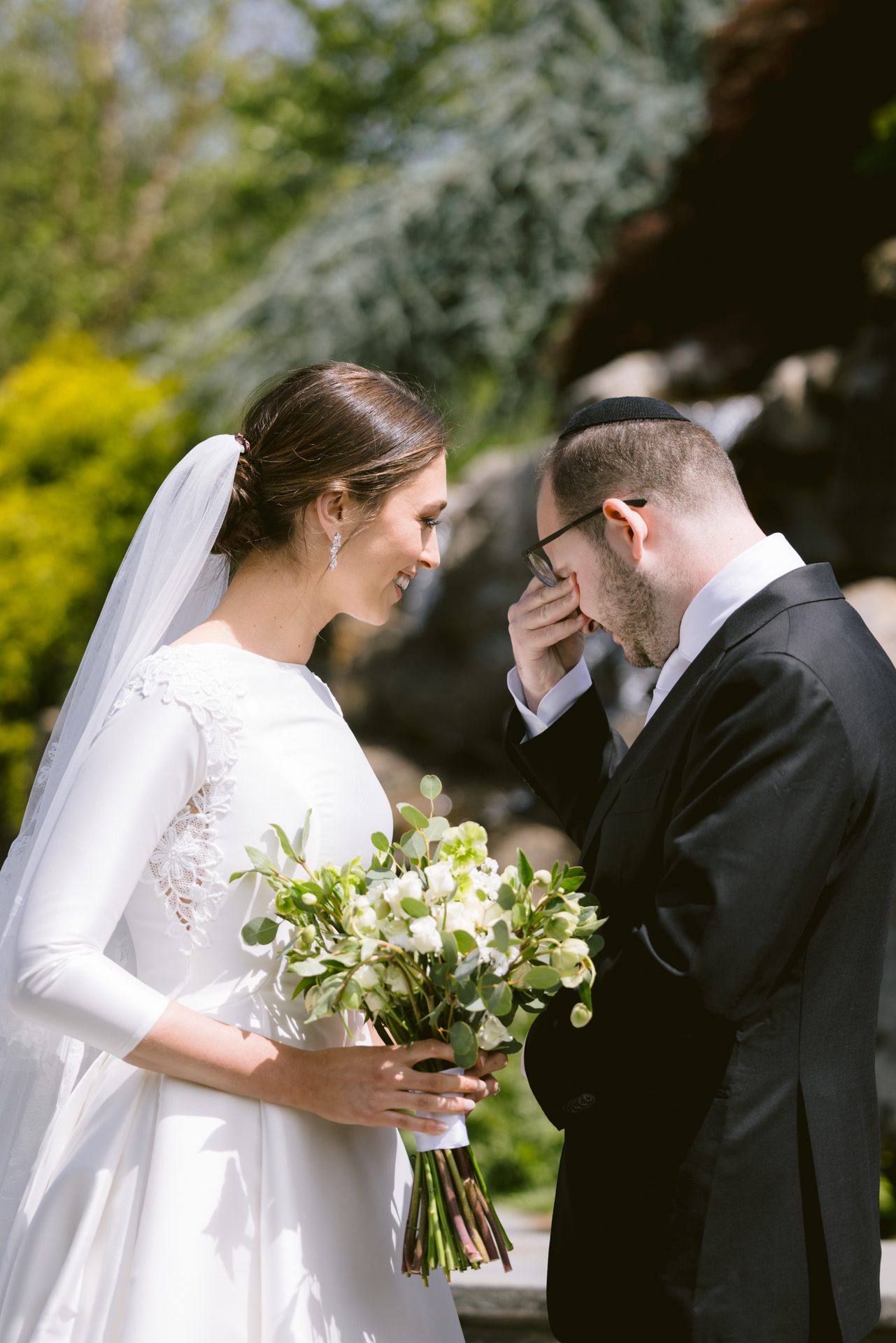 Orthodox Jewish Wedding at Falkirk Estate & Country Club - New York Wedding Photographer - Yun Li Photography