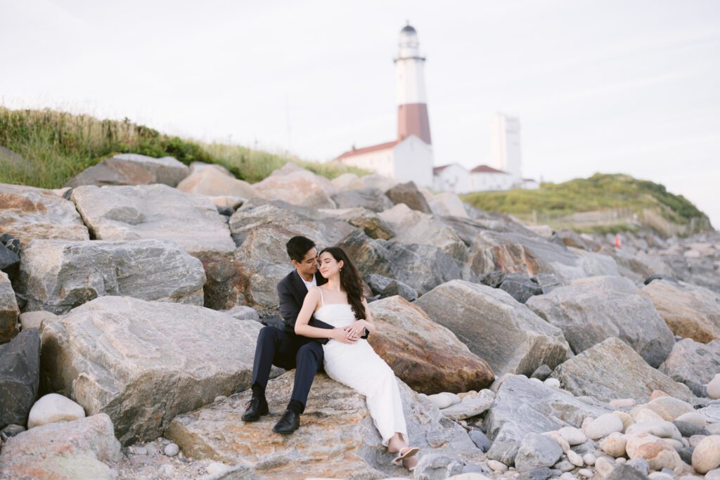 Surprise Marriage Proposal at Montauk Point State Park - Long Island Wedding Photographer - Yun Li Photography