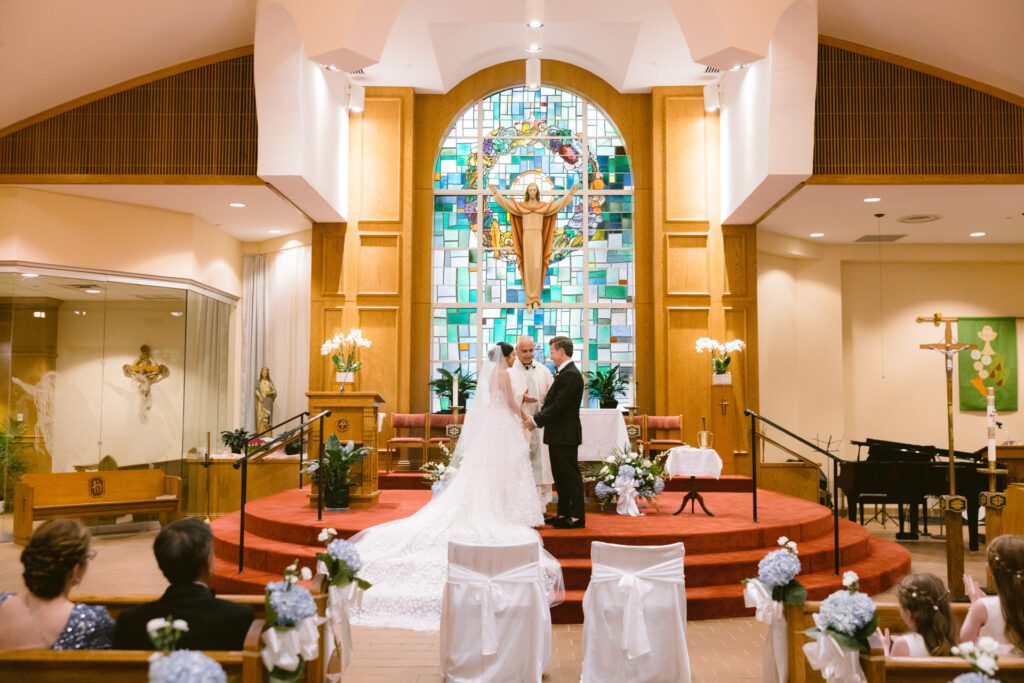 Wedding at Church of St. Rosalie - Long Island Wedding Photographer - Yun Li Photography