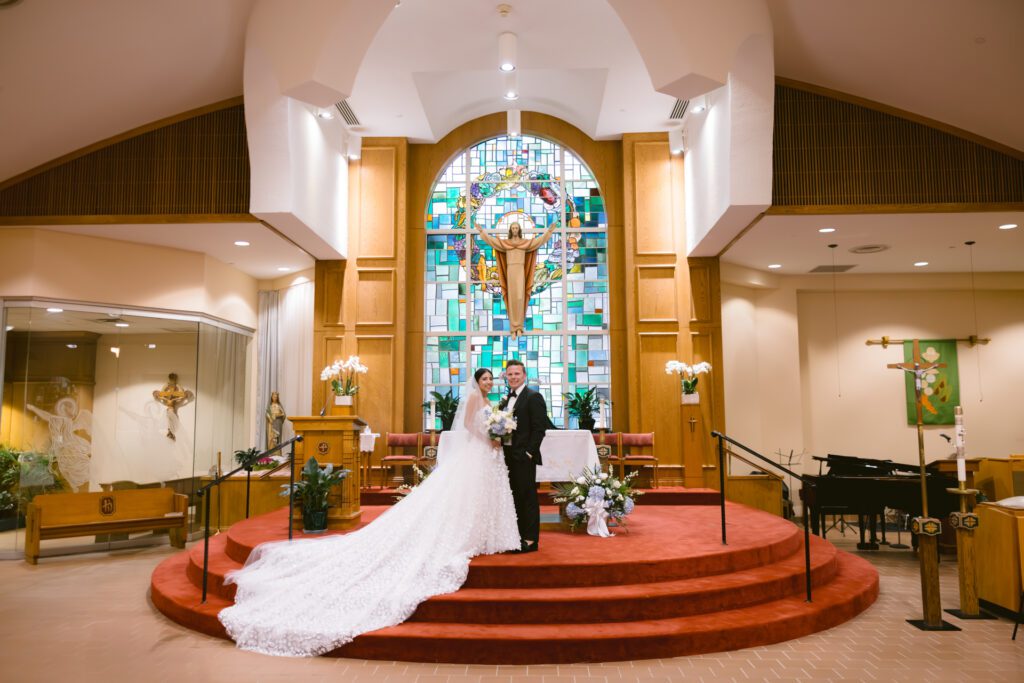 Wedding at Church of St. Rosalie - Long Island Wedding Photographer - Yun Li Photography