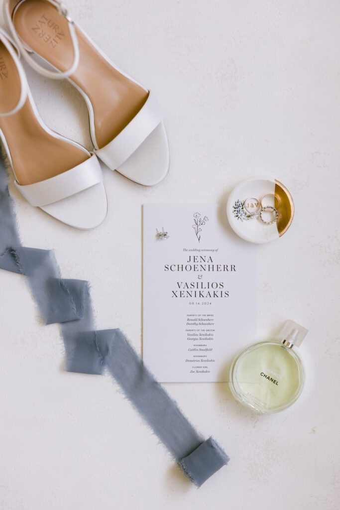 Wedding Flatlay - New York Wedding Photographer - Yun Li Photography